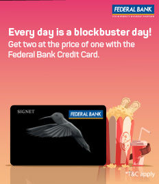 Federal Bank Credit Card Offer  BookMyShow