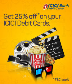 ICICI Bank Movie Ticket Offer