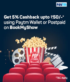 Paytm CashBack Offer | Movies & Live Entertainment | BookMyShow