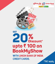 Union Bank Credit Card Offer - BookMyShow