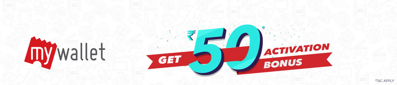 Bookmyshow Free Rs 50 Balance By Activating MyWallet Offer