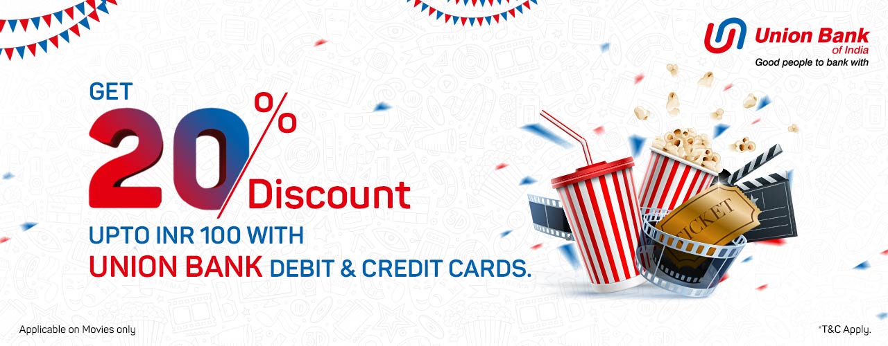 Union Bank Credit Debit Card Offer Online Movie Tickets