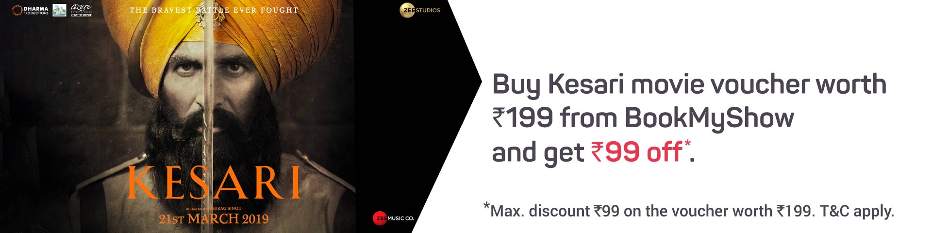 Online Movie Ticket Offer - BookMyShow